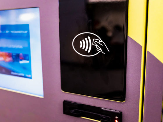 Touchless MEI and Crane vending payment options at GAD Vending.