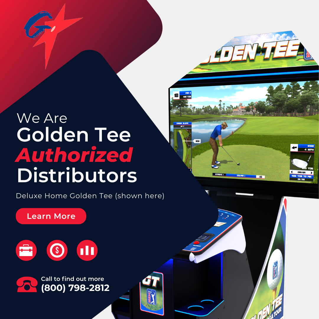 New! Golden Tee PGA Home Games GAD Knows Golden Tee