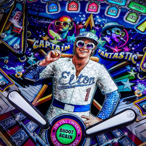 Elton John Pinball Machine - Platinum Edition