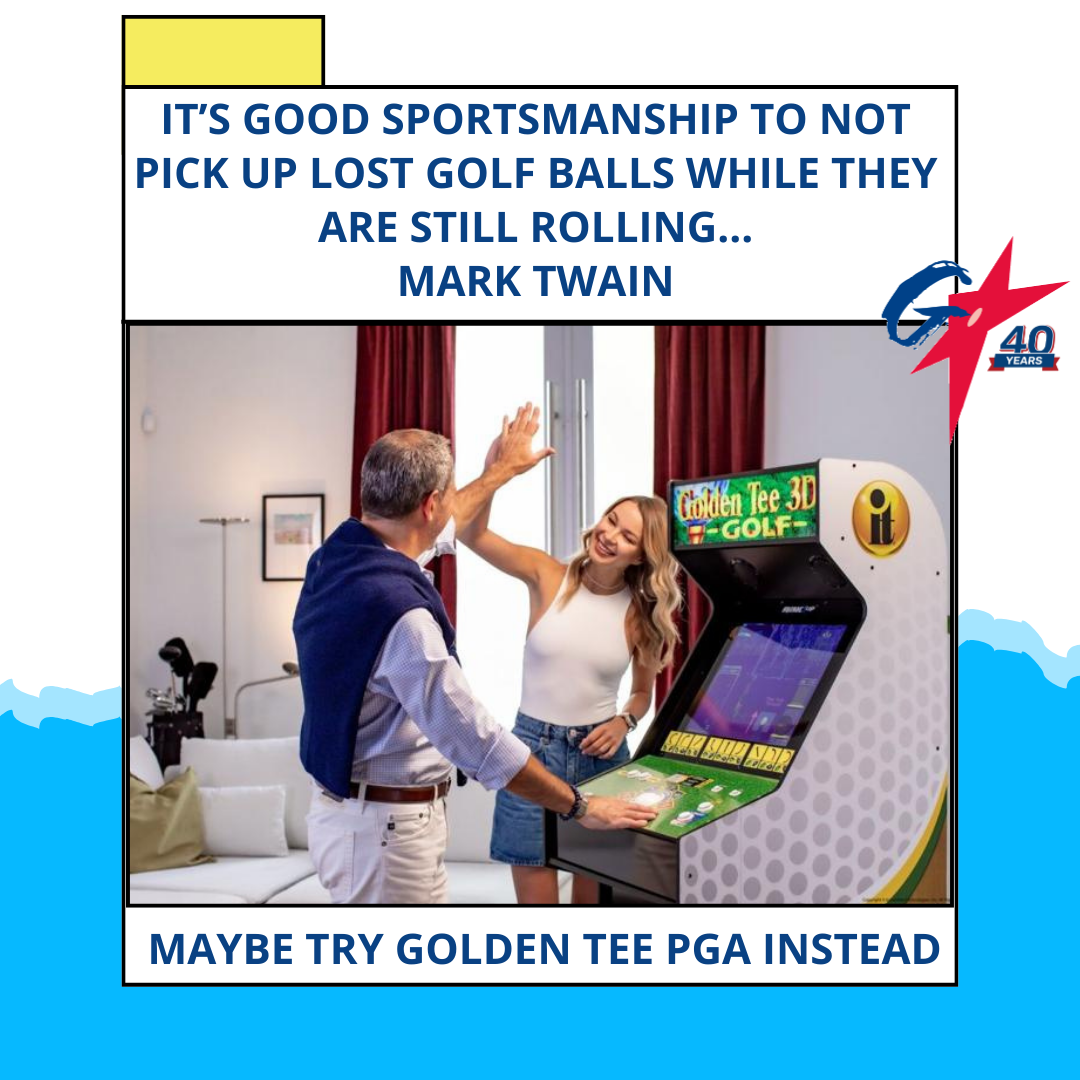 New! Golden Tee PGA Tour Clubhouse Edition - GAD KNOWS GOLDEN TEE