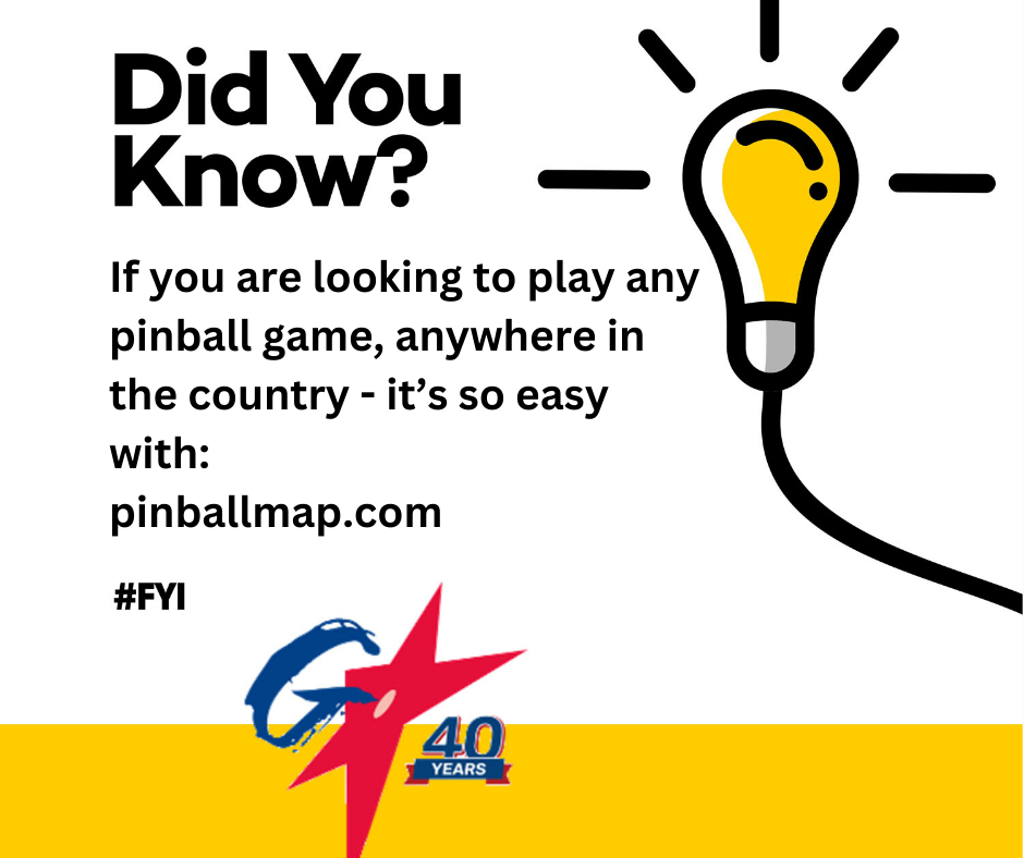 Traveling this summer? Want to find pinball everywhere you go? Easy ...